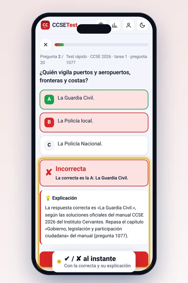 Pregunta corregida con explicación